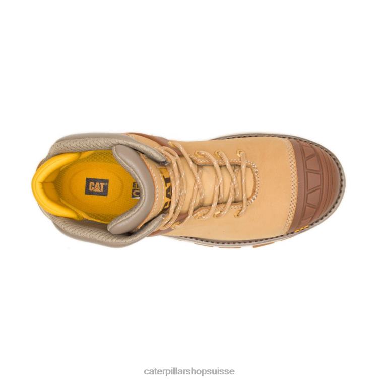 Caterpillar excavatrice superlite botte de travail en composite de carbone imperméable à l\'eau miel réinitialiser Hommes 0T2P839 | bottes de travail