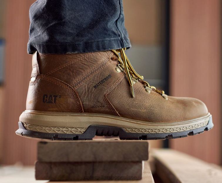 Caterpillar exposition randonneur botte de travail imperméable pyramide Hommes 0T2P846 | bottes de travail
