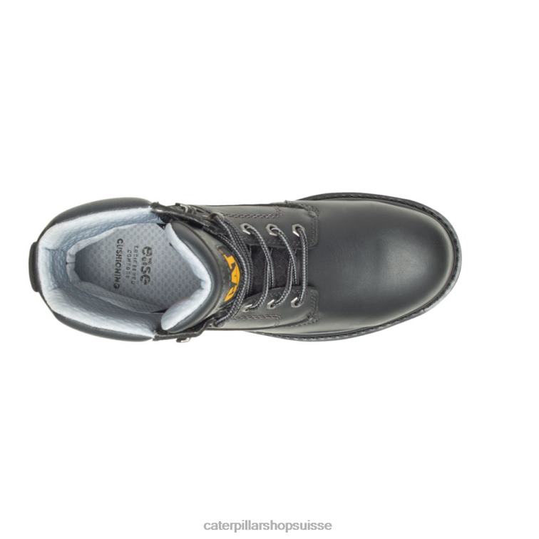 Caterpillar structure cool botte de travail à embout composite noir Hommes 0T2P870 | bottes de travail