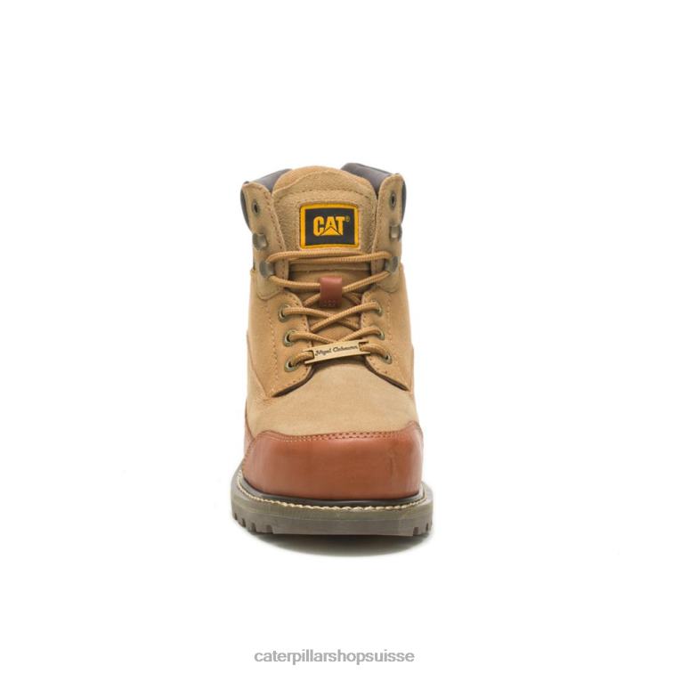 Caterpillar X Nigel Cabourn botte de l\'utah cuir marron Hommes 0T2P8205 | bottes décontractées