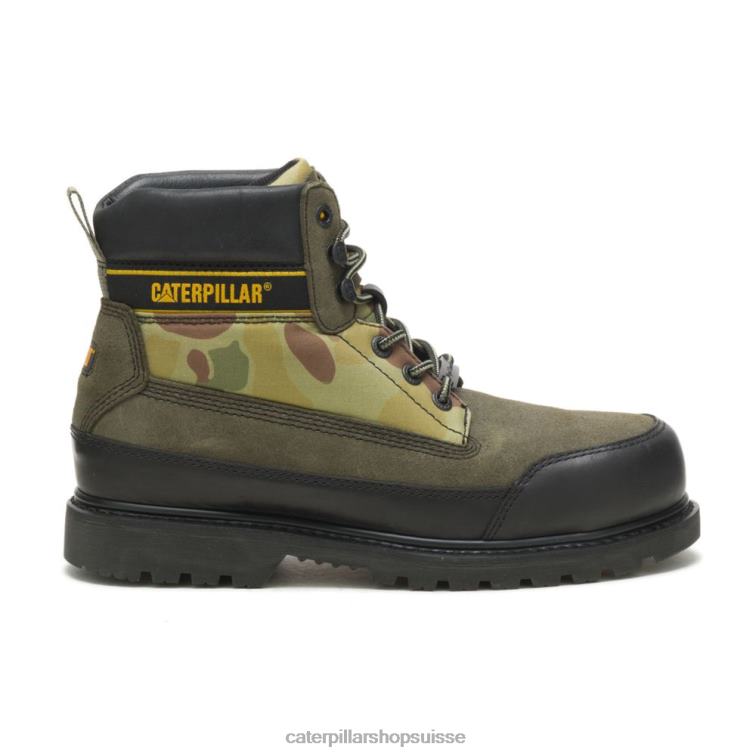 Caterpillar X Nigel Cabourn botte de l'utah noir Hommes 0T2P8206 | bottes décontractées