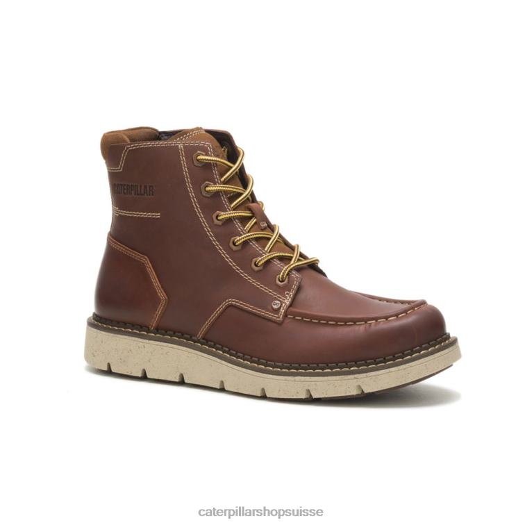 Caterpillar botte secrète cuir marron Hommes 0T2P8201 | bottes décontractées