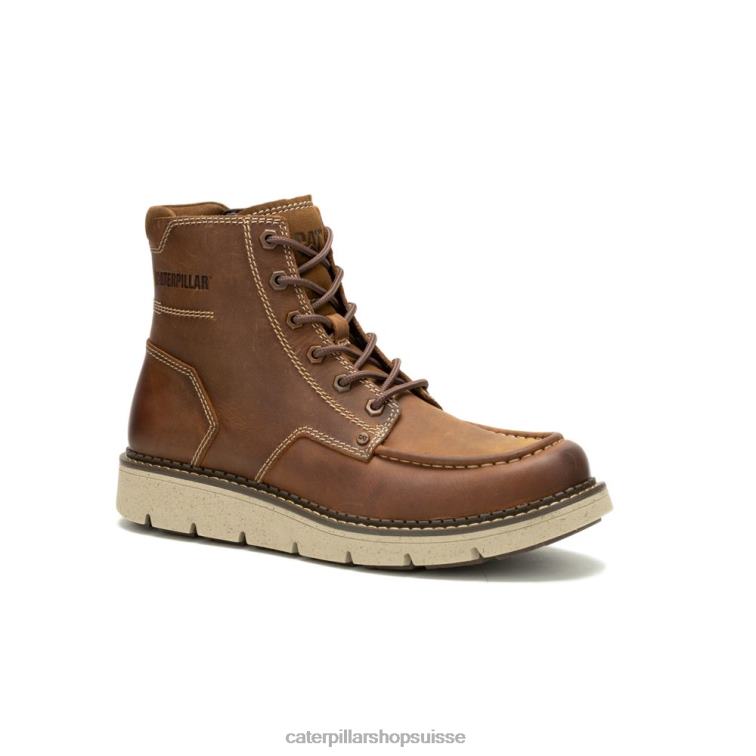 Caterpillar botte secrète cuir marron Hommes 0T2P8201 | bottes décontractées