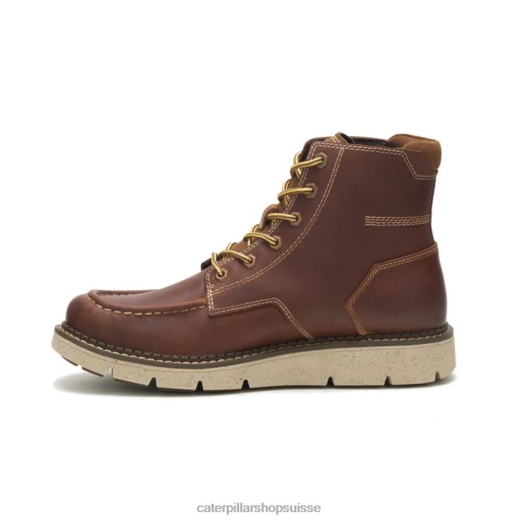Caterpillar botte secrète cuir marron Hommes 0T2P8201 | bottes décontractées