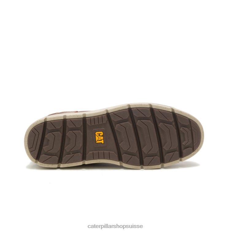 Caterpillar botte secrète cuir marron Hommes 0T2P8201 | bottes décontractées