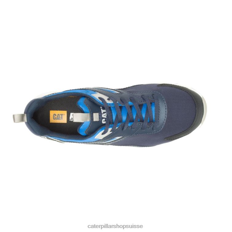 Caterpillar Chaussure de travail à bout en composite de carbone Stream Runner éclipse totale Hommes 0T2P884 | chaussures de travail