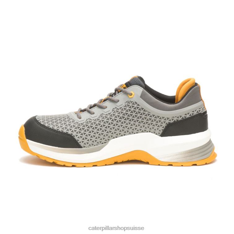 Caterpillar chaussure de travail à embout composite Streamline 2.0 charbon de bois moyen/paloma Hommes 0T2P898 | chaussures de travail