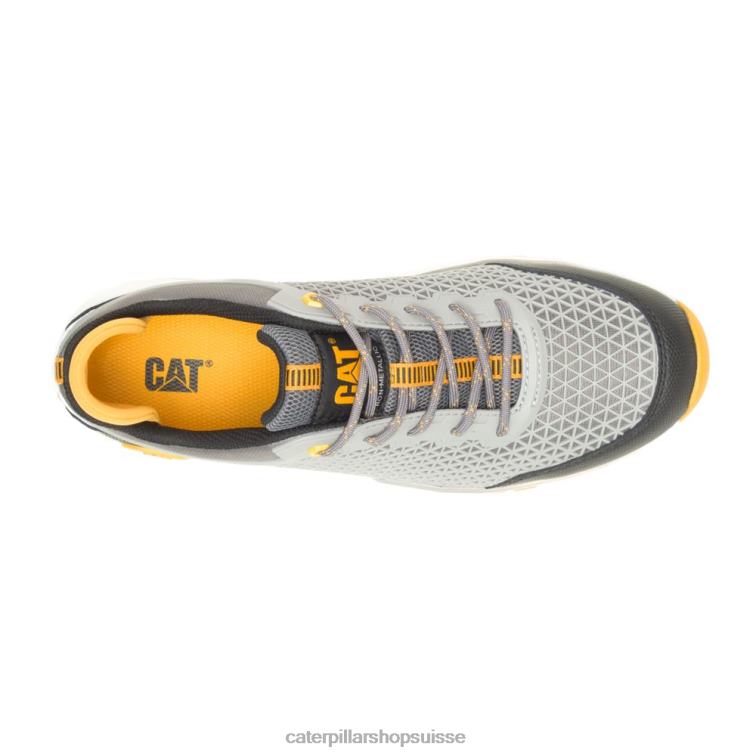 Caterpillar chaussure de travail à embout composite Streamline 2.0 charbon de bois moyen/paloma Hommes 0T2P898 | chaussures de travail
