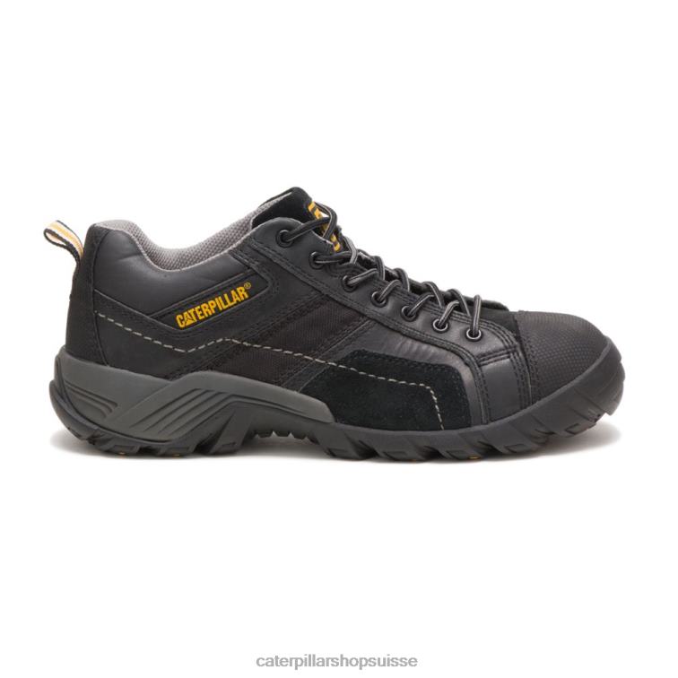 Caterpillar chaussure de travail à embout composite argon noir Hommes 0T2P890 | chaussures de travail