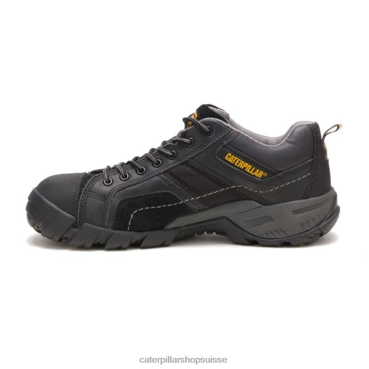 Caterpillar chaussure de travail à embout composite argon noir Hommes 0T2P890 | chaussures de travail