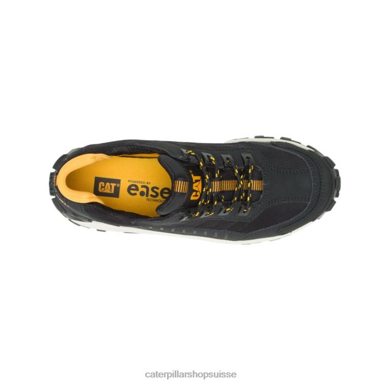 Caterpillar chaussure de travail à embout d\'acier Invader noir/pleine lune Hommes 0T2P877 | chaussures de travail
