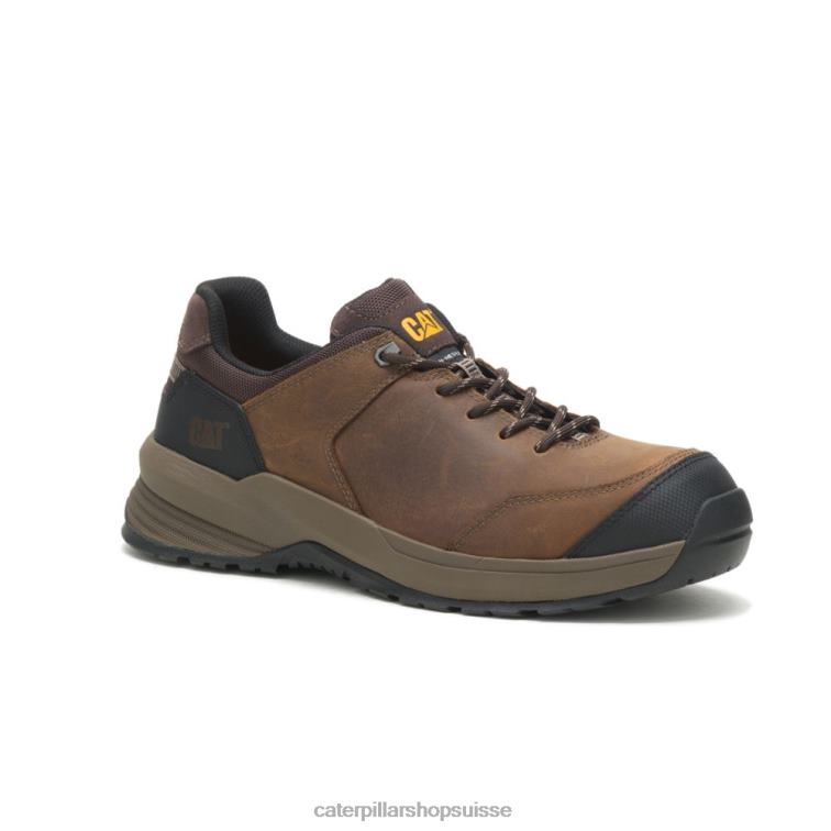 Caterpillar chaussure de travail en cuir Streamline 2.0 à embout composite argile Hommes 0T2P895 | chaussures de travail