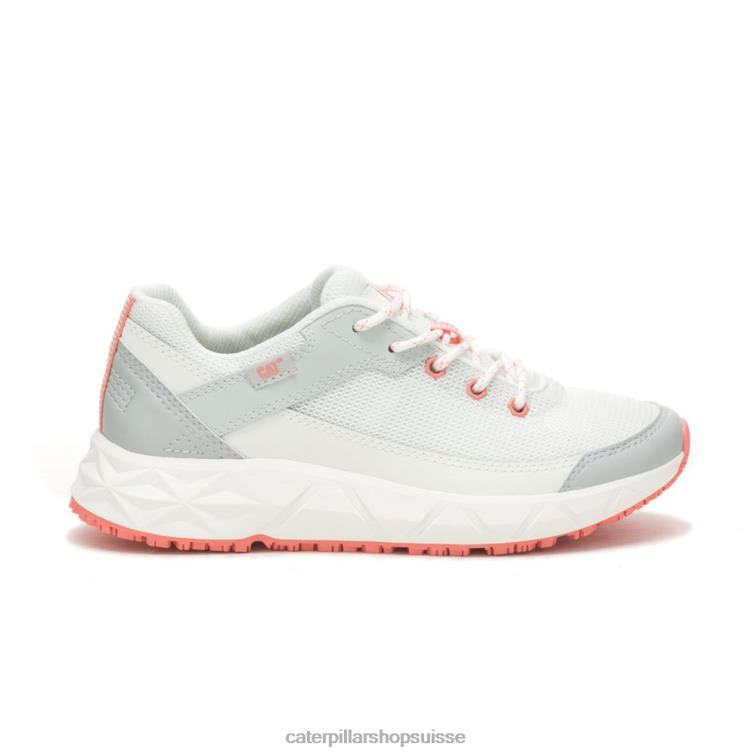 Caterpillar chaussure prorush speed fx blanc brillant/gris glacier Hommes 0T2P8102 | chaussures de travail