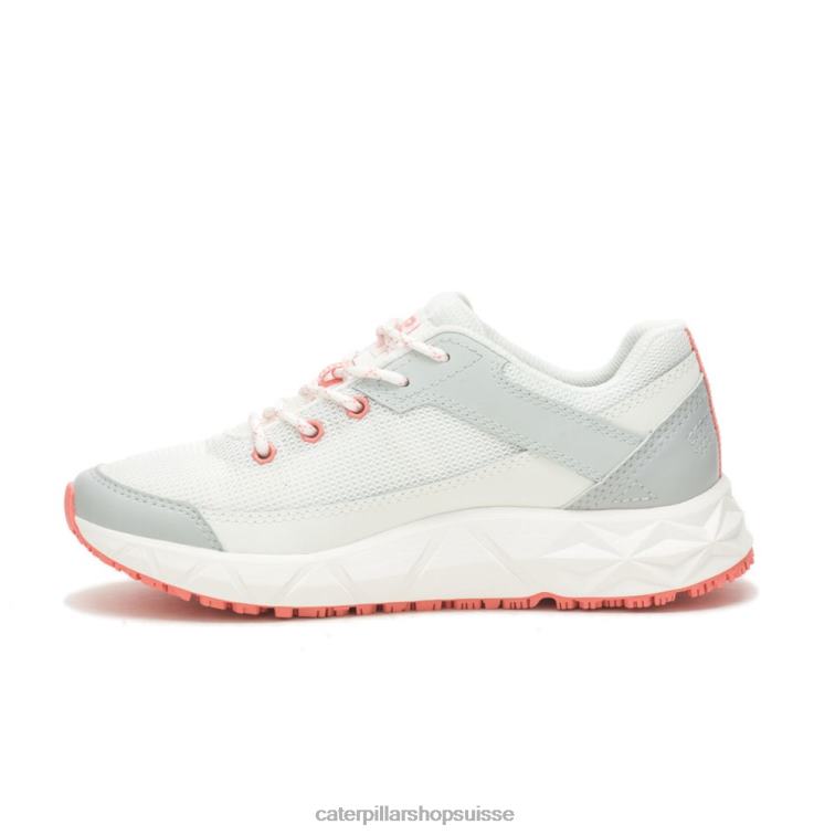 Caterpillar chaussure prorush speed fx blanc brillant/gris glacier Hommes 0T2P8102 | chaussures de travail