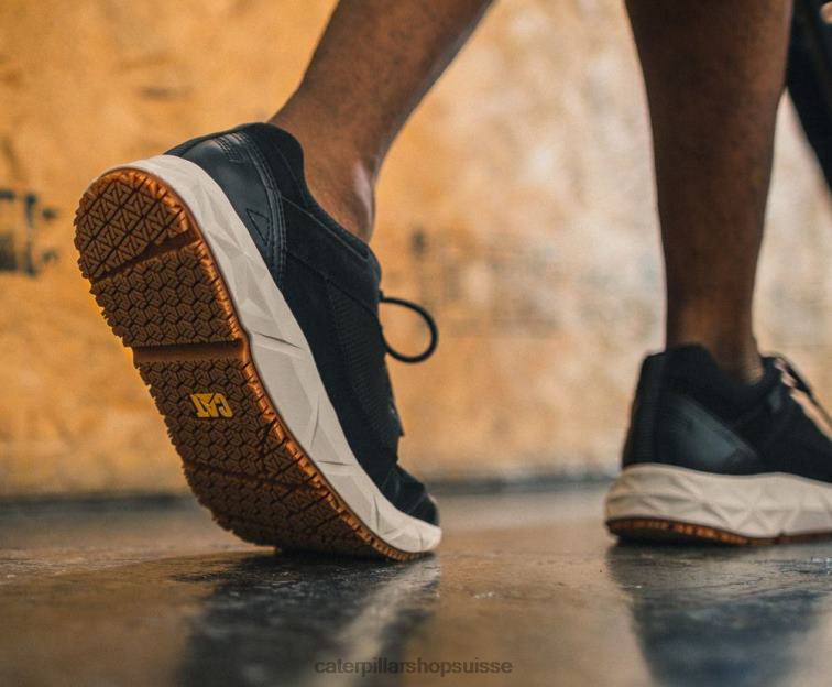 Caterpillar chaussure prorush speed fx noir blanc Hommes 0T2P8100 | chaussures de travail