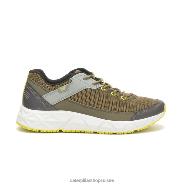 Caterpillar chaussure prorush speed fx olive foncé/colombe sauvage Hommes 0T2P8103 | chaussures de travail