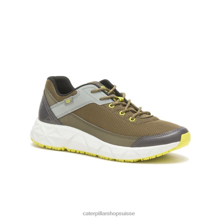 Caterpillar chaussure prorush speed fx olive foncé/colombe sauvage Hommes 0T2P8103 | chaussures de travail