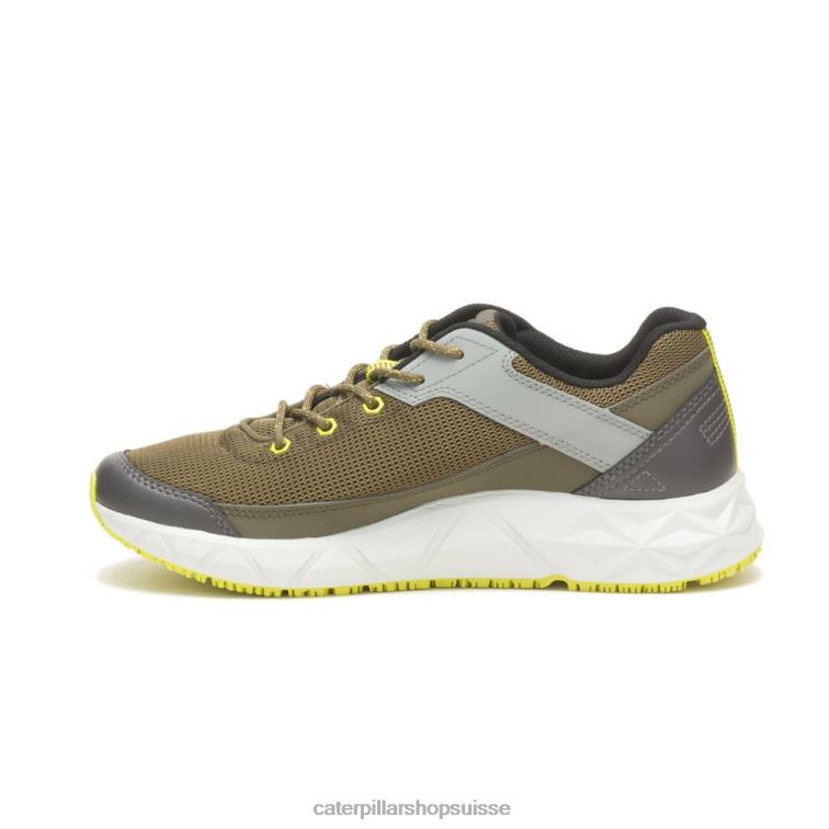 Caterpillar chaussure prorush speed fx olive foncé/colombe sauvage Hommes 0T2P8103 | chaussures de travail