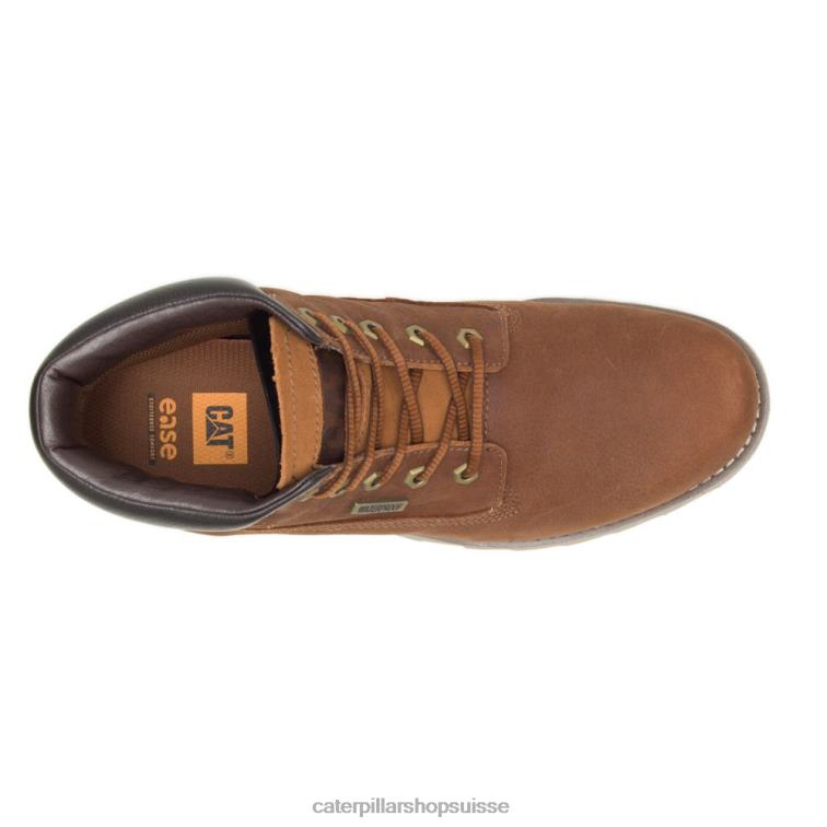 Caterpillar botte thinsulate étanche fondateur brun danois Hommes 0T2P8210 | imperméable