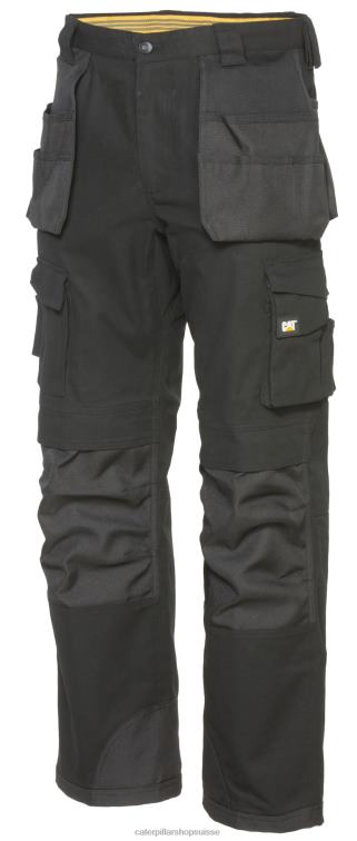 Caterpillar pantalon de marque noir Hommes 0T2P8246 | bas