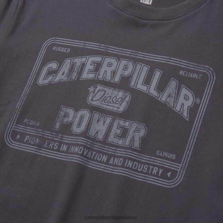 Caterpillar té de puissance aimant Hommes 0T2P8240 | hauts et vêtements d\'extérieur