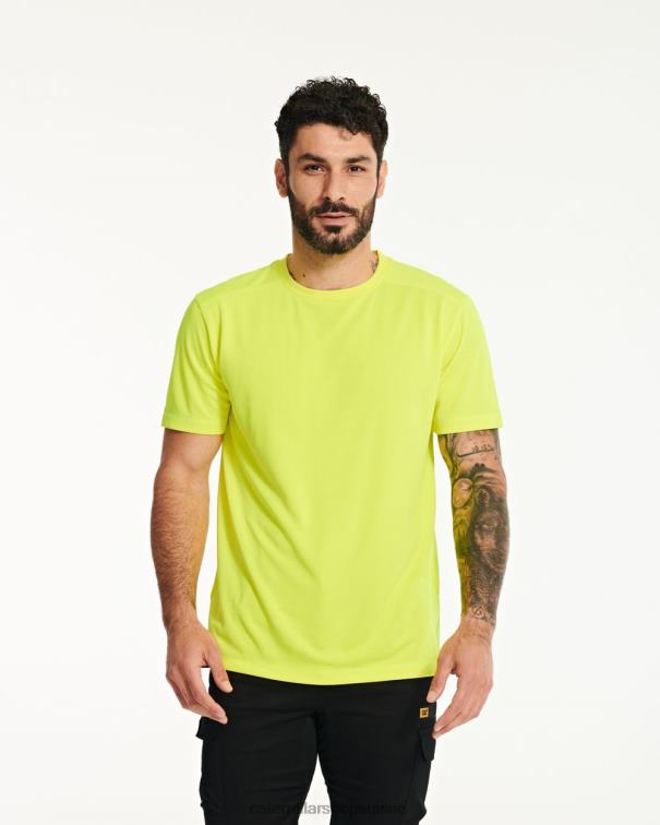 Caterpillar t-shirt coolmax à manches courtes noir Hommes 0T2P8218 | hauts et vêtements d\'extérieur