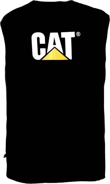 Caterpillar t-shirt à poche sans manches noir Hommes 0T2P8229 | hauts et vêtements d\'extérieur