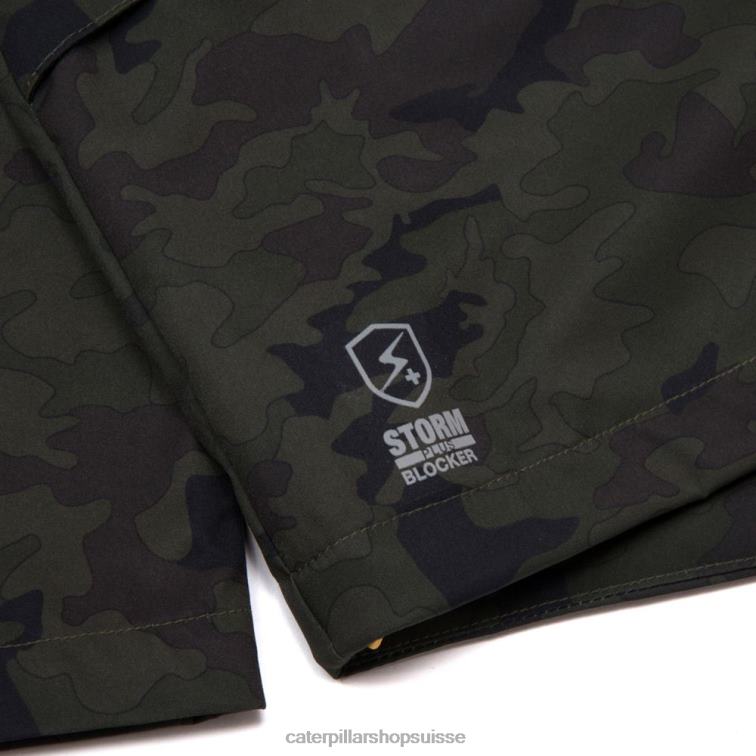 Caterpillar veste de pluie indispensable camouflage de nuit Hommes 0T2P8112 | hauts et vêtements d\'extérieur