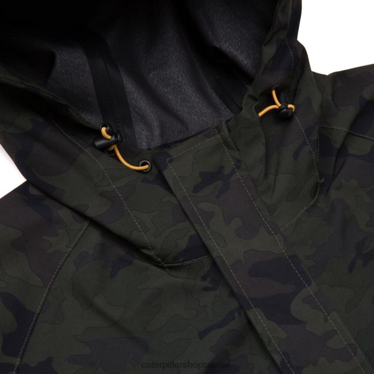 Caterpillar veste de pluie indispensable camouflage de nuit Hommes 0T2P8112 | hauts et vêtements d\'extérieur