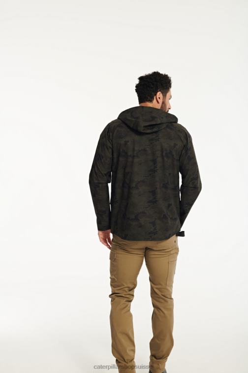 Caterpillar veste de pluie indispensable camouflage de nuit Hommes 0T2P8112 | hauts et vêtements d\'extérieur