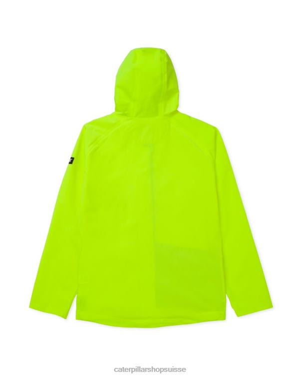 Caterpillar veste de pluie indispensable jaune haute visibilité Hommes 0T2P8114 | hauts et vêtements d\'extérieur