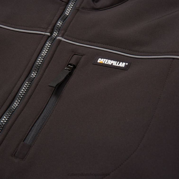 Caterpillar veste softshell noir Hommes 0T2P8116 | hauts et vêtements d\'extérieur